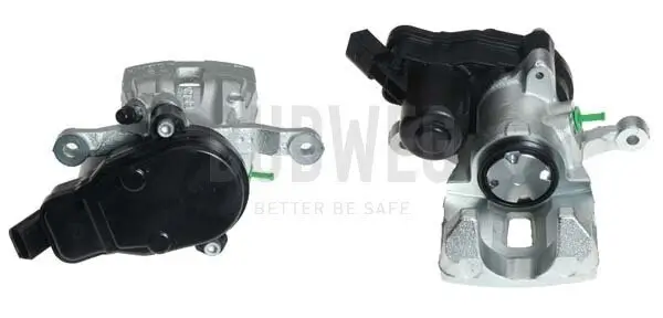 Bremssattel hinter der Achse Hinterachse rechts BUDWEG CALIPER 345381