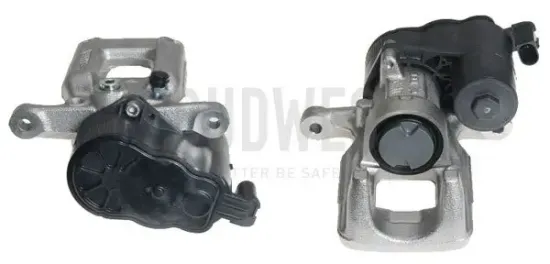 Bremssattel hinter der Achse Hinterachse links BUDWEG CALIPER 345384 Bild Bremssattel hinter der Achse Hinterachse links BUDWEG CALIPER 345384