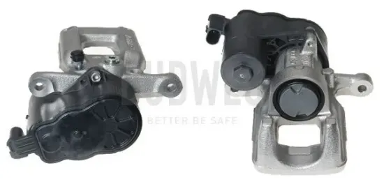 Bremssattel hinter der Achse Hinterachse rechts BUDWEG CALIPER 345385 Bild Bremssattel hinter der Achse Hinterachse rechts BUDWEG CALIPER 345385
