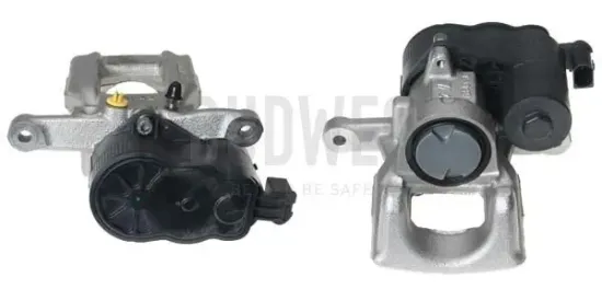Bremssattel hinter der Achse Hinterachse links BUDWEG CALIPER 345386 Bild Bremssattel hinter der Achse Hinterachse links BUDWEG CALIPER 345386
