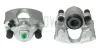 Bremssattel vor der Achse Hinterachse links BUDWEG CALIPER 345422