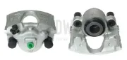 Bremssattel vor der Achse Hinterachse links BUDWEG CALIPER 345422