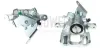 Bremssattel hinter der Achse Hinterachse links BUDWEG CALIPER 345440