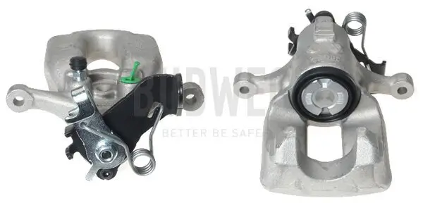 Bremssattel hinter der Achse Hinterachse rechts BUDWEG CALIPER 345445