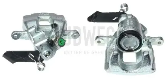 Bremssattel hinter der Achse Hinterachse links BUDWEG CALIPER 345472 Bild Bremssattel hinter der Achse Hinterachse links BUDWEG CALIPER 345472