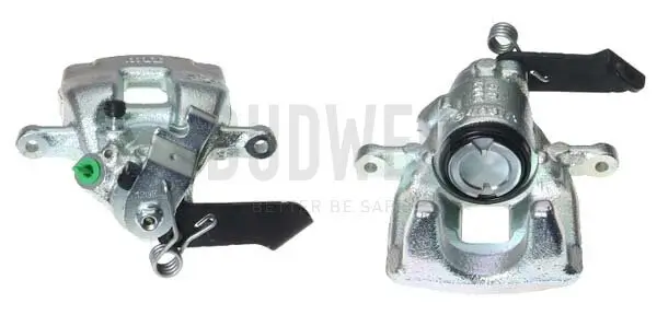 Bremssattel hinter der Achse Hinterachse rechts BUDWEG CALIPER 345473