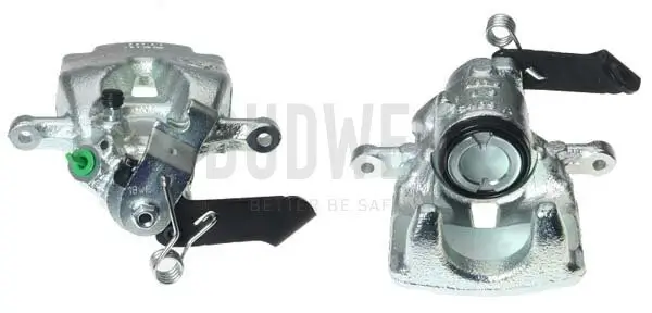 Bremssattel hinter der Achse Hinterachse rechts BUDWEG CALIPER 345475