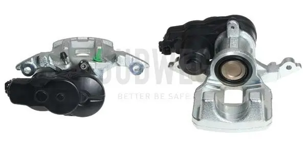 Bremssattel hinter der Achse Hinterachse rechts BUDWEG CALIPER 345497
