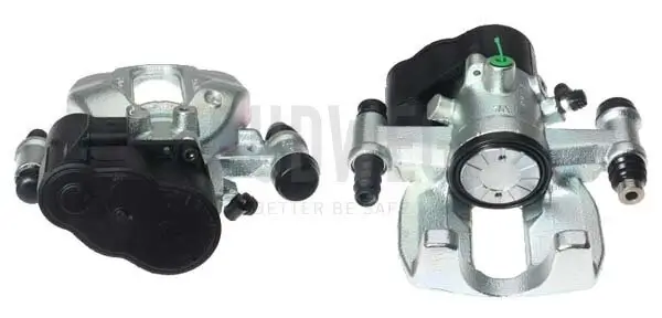 Bremssattel vor der Achse Hinterachse rechts BUDWEG CALIPER 345505