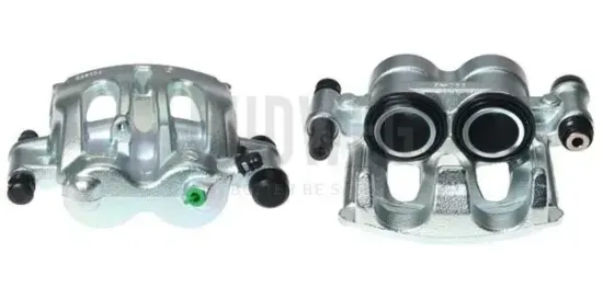 Bremssattel vor der Achse Vorderachse rechts BUDWEG CALIPER 345521 Bild Bremssattel vor der Achse Vorderachse rechts BUDWEG CALIPER 345521