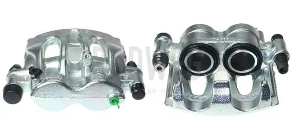 Bremssattel vor der Achse Hinterachse links BUDWEG CALIPER 345524