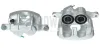 Bremssattel hinter der Achse Hinterachse rechts BUDWEG CALIPER 345531
