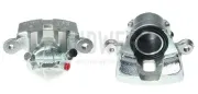 Bremssattel hinter der Achse Vorderachse links BUDWEG CALIPER 345546