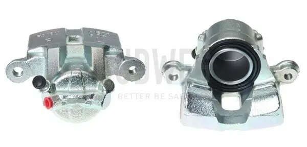 Bremssattel hinter der Achse Vorderachse rechts BUDWEG CALIPER 345547