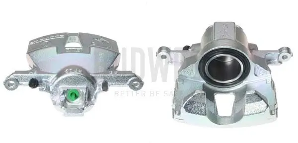 Bremssattel vor der Achse Vorderachse links BUDWEG CALIPER 345566
