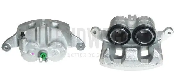 Bremssattel hinter der Achse Vorderachse rechts BUDWEG CALIPER 345581