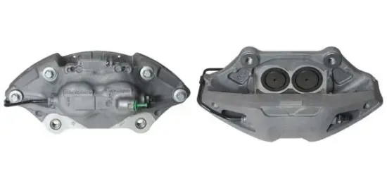 Bremssattel hinter der Achse Vorderachse links BUDWEG CALIPER 345590 Bild Bremssattel hinter der Achse Vorderachse links BUDWEG CALIPER 345590