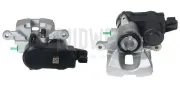Bremssattel hinter der Achse Hinterachse links BUDWEG CALIPER 345600