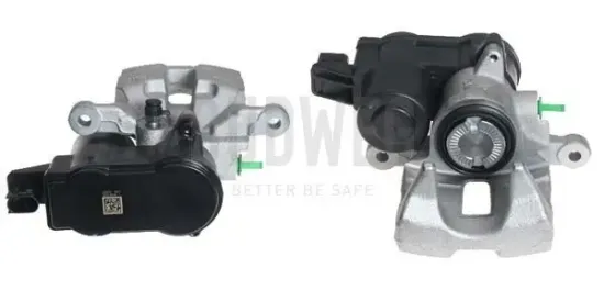 Bremssattel hinter der Achse Hinterachse rechts BUDWEG CALIPER 345601 Bild Bremssattel hinter der Achse Hinterachse rechts BUDWEG CALIPER 345601