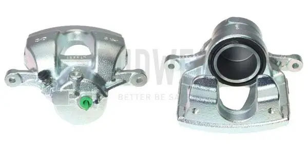 Bremssattel vor der Achse Vorderachse links BUDWEG CALIPER 345610