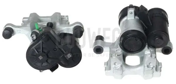 Bremssattel hinter der Achse Hinterachse links BUDWEG CALIPER 345612