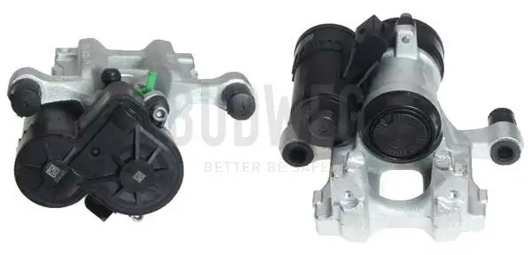 Bremssattel hinter der Achse Hinterachse rechts BUDWEG CALIPER 345613