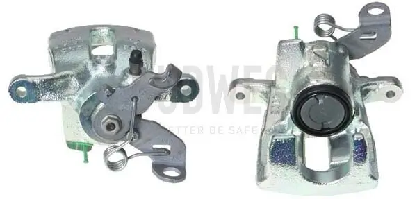 Bremssattel hinter der Achse Hinterachse links BUDWEG CALIPER 345618