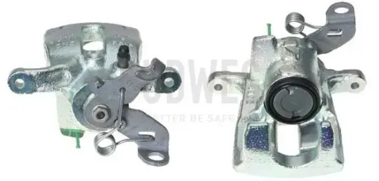 Bremssattel hinter der Achse Hinterachse links BUDWEG CALIPER 345618 Bild Bremssattel hinter der Achse Hinterachse links BUDWEG CALIPER 345618