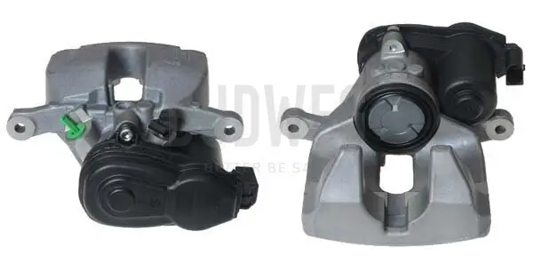 Bremssattel hinter der Achse Hinterachse links BUDWEG CALIPER 345620