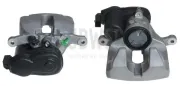 Bremssattel hinter der Achse Hinterachse rechts BUDWEG CALIPER 345621