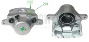 Bremssattel vor der Achse Vorderachse links BUDWEG CALIPER 345624