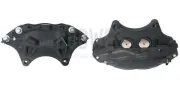 Bremssattel hinter der Achse Vorderachse links BUDWEG CALIPER 345662BK