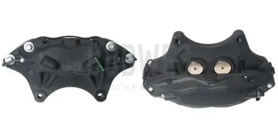 Bremssattel hinter der Achse Vorderachse links BUDWEG CALIPER 345662BK Bild Bremssattel hinter der Achse Vorderachse links BUDWEG CALIPER 345662BK