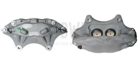 Bremssattel hinter der Achse Vorderachse rechts BUDWEG CALIPER 345663 Bild Bremssattel hinter der Achse Vorderachse rechts BUDWEG CALIPER 345663