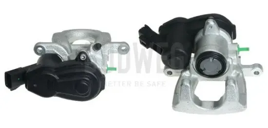 Bremssattel vor der Achse Hinterachse rechts BUDWEG CALIPER 345665 Bild Bremssattel vor der Achse Hinterachse rechts BUDWEG CALIPER 345665
