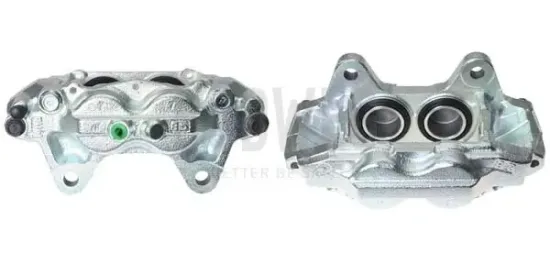 Bremssattel hinter der Achse Vorderachse rechts BUDWEG CALIPER 345669 Bild Bremssattel hinter der Achse Vorderachse rechts BUDWEG CALIPER 345669