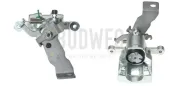 Bremssattel hinter der Achse Hinterachse links BUDWEG CALIPER 345704