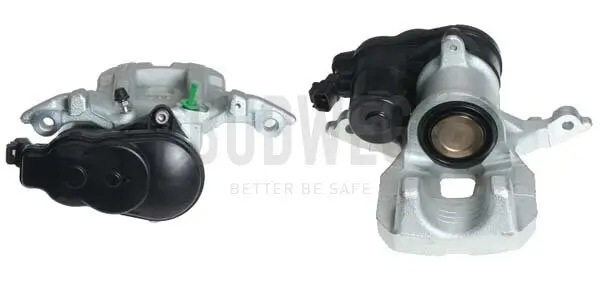 Bremssattel hinter der Achse Hinterachse rechts BUDWEG CALIPER 345715