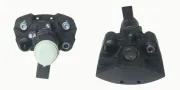 Bremssattel vor der Achse Hinterachse rechts BUDWEG CALIPER 345717BK