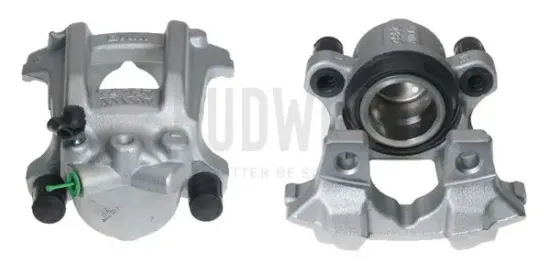 Bremssattel hinter der Achse Vorderachse rechts BUDWEG CALIPER 345721 Bild Bremssattel hinter der Achse Vorderachse rechts BUDWEG CALIPER 345721