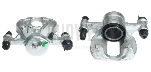 Bremssattel vor der Achse Hinterachse rechts BUDWEG CALIPER 345751