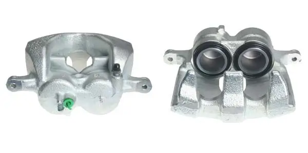 Bremssattel hinter der Achse Vorderachse links BUDWEG CALIPER 345822