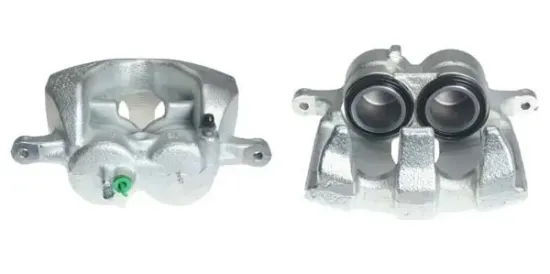 Bremssattel hinter der Achse Vorderachse links BUDWEG CALIPER 345822 Bild Bremssattel hinter der Achse Vorderachse links BUDWEG CALIPER 345822