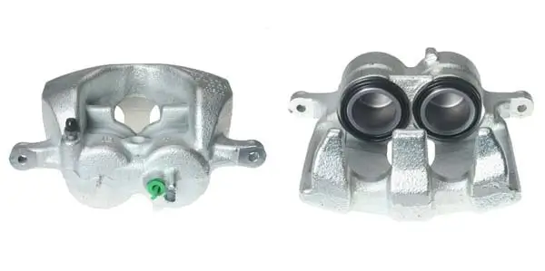 Bremssattel hinter der Achse Vorderachse rechts BUDWEG CALIPER 345823