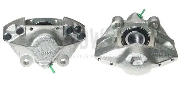 Bremssattel hinter der Achse Vorderachse links BUDWEG CALIPER 34598