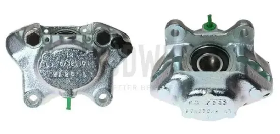 Bremssattel hinter der Achse Hinterachse links BUDWEG CALIPER 34636 Bild Bremssattel hinter der Achse Hinterachse links BUDWEG CALIPER 34636