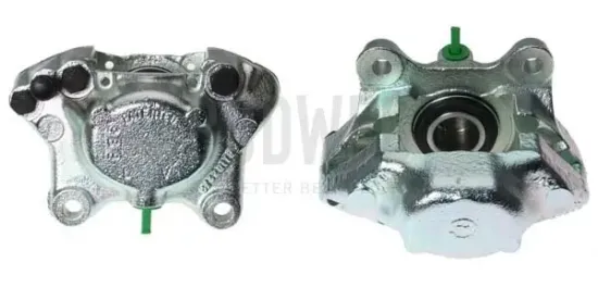 Bremssattel hinter der Achse Hinterachse rechts BUDWEG CALIPER 34637 Bild Bremssattel hinter der Achse Hinterachse rechts BUDWEG CALIPER 34637