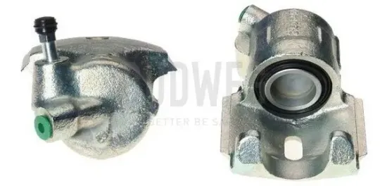 Bremssattel vor der Achse Vorderachse links BUDWEG CALIPER 34672 Bild Bremssattel vor der Achse Vorderachse links BUDWEG CALIPER 34672