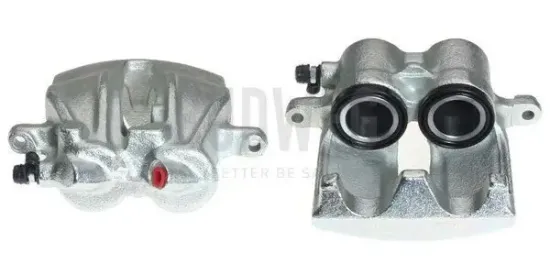 Bremssattel hinter der Achse Vorderachse rechts BUDWEG CALIPER 34791 Bild Bremssattel hinter der Achse Vorderachse rechts BUDWEG CALIPER 34791