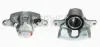 Bremssattel hinter der Achse Vorderachse links BUDWEG CALIPER 34812